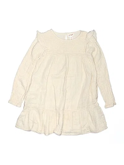 Pre-owned Cat & Jack Kids' Dress In Ivory
