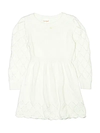 Pre-owned Cat & Jack Kids' Dress In Ivory