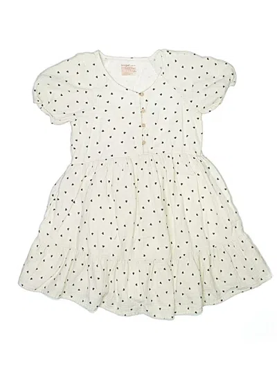 Pre-owned Cat & Jack Kids' Dress In Ivory