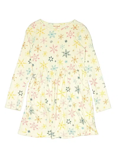 Pre-owned Cat & Jack Kids' Dress In Ivory