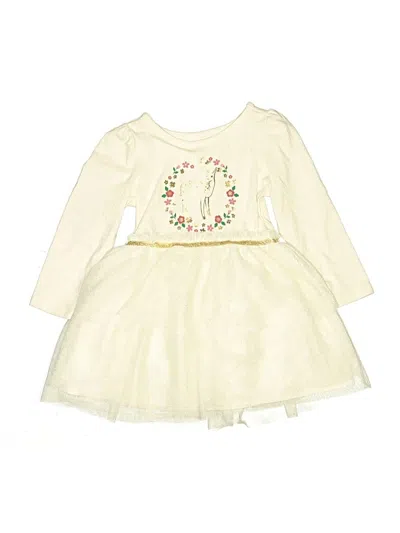 Pre-owned Cat & Jack Kids' Dress In Ivory
