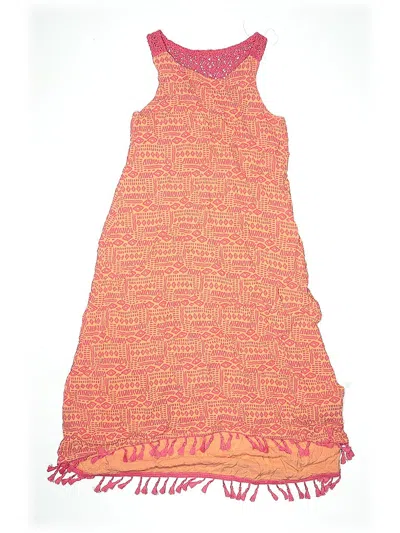 Pre-owned Cat & Jack Kids' Dress In Orange