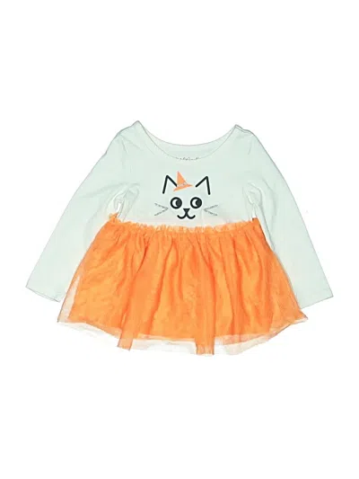 Pre-owned Cat & Jack Babies' Dress In Orange