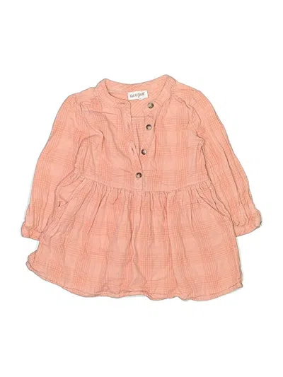 Pre-owned Cat & Jack Kids' Dress In Orange