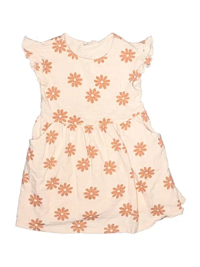 Pre-owned Cat & Jack Kids' Dress In Orange