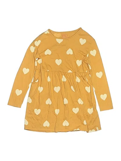 Pre-owned Cat & Jack Kids' Dress In Orange