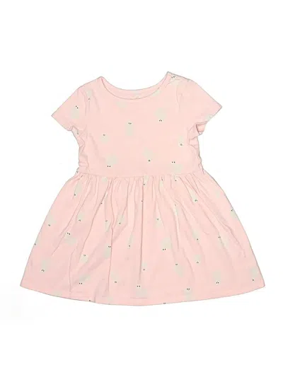 Pre-owned Cat & Jack Kids' Dress In Pink