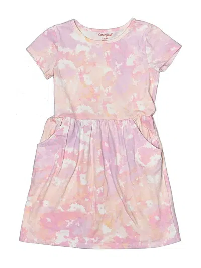 Pre-owned Cat & Jack Kids' Dress In Pink