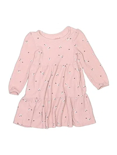 Pre-owned Cat & Jack Kids' Dress In Pink