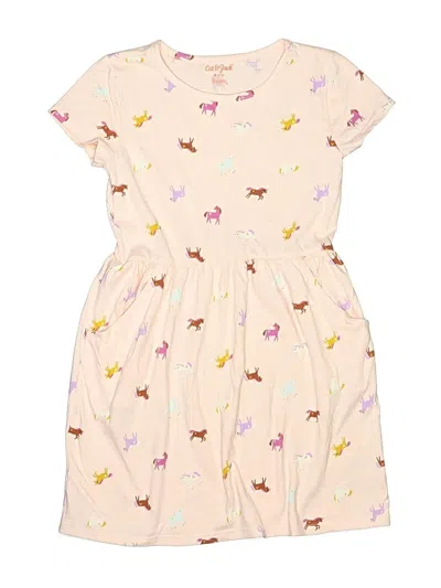 Pre-owned Cat & Jack Kids' Dress In Pink