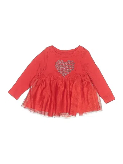 Pre-owned Cat & Jack Kids' Dress In Red