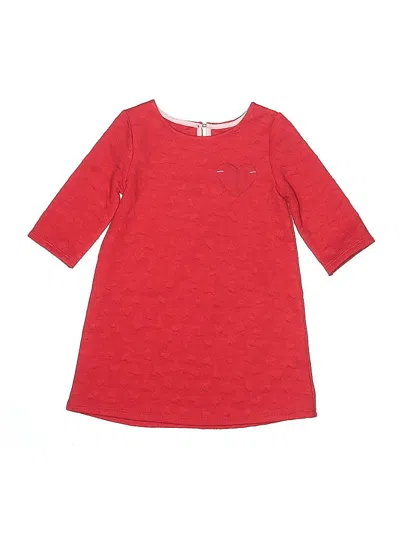Pre-owned Cat & Jack Kids' Dress In Red