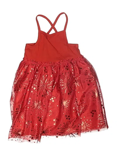Pre-owned Cat & Jack Kids' Dress In Red