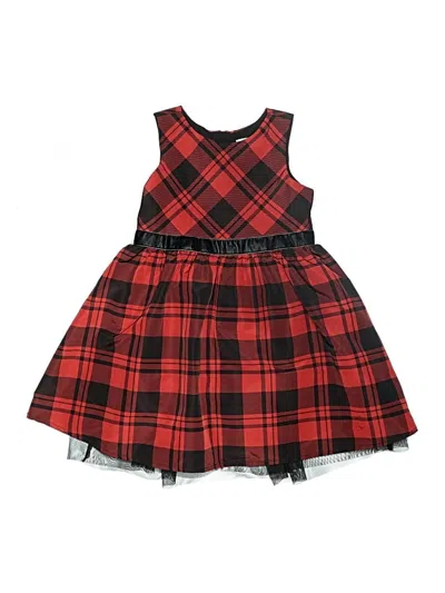 Pre-owned Cat & Jack Kids' Dress In Red
