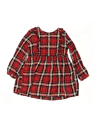 Pre-owned Cat & Jack Kids' Dress In Red