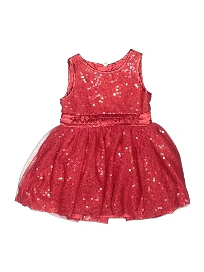 Pre-owned Cat & Jack Babies' Dress In Red