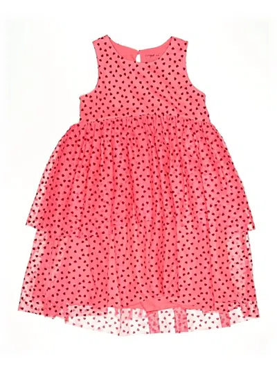 Pre-owned Cat & Jack Kids' Dress In Red