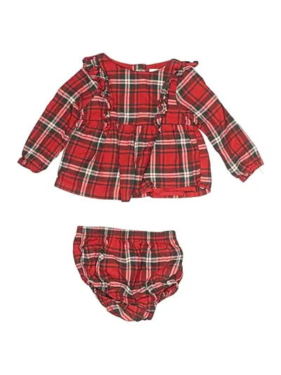 Pre-owned Cat & Jack Kids' Dress In Red