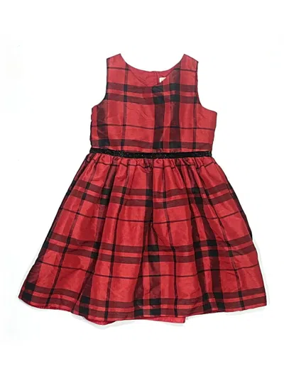 Pre-owned Cat & Jack Kids' Dress In Red