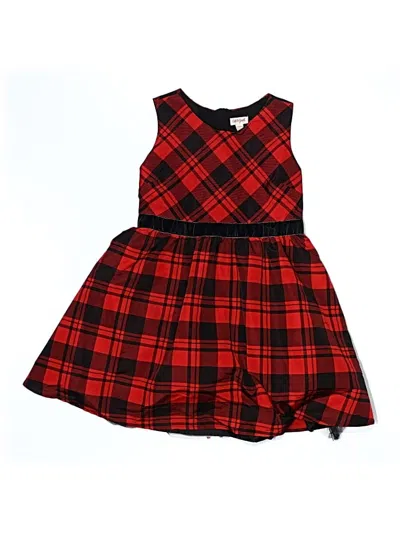 Pre-owned Cat & Jack Kids' Dress In Red