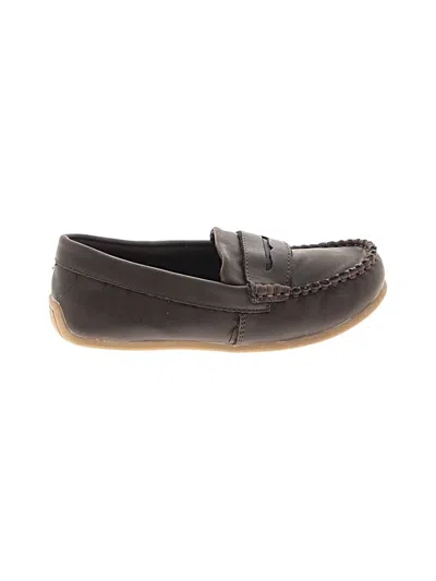 Pre-owned Cat & Jack Kids' Dress Shoes In Brown