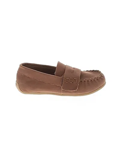 Pre-owned Cat & Jack Kids' Dress Shoes In Brown