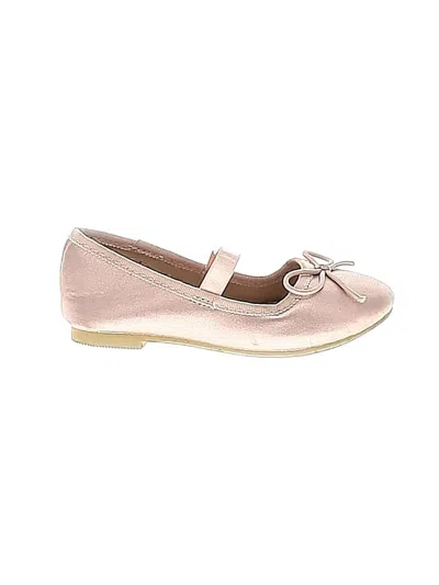 Pre-owned Cat & Jack Kids' Dress Shoes In Pink