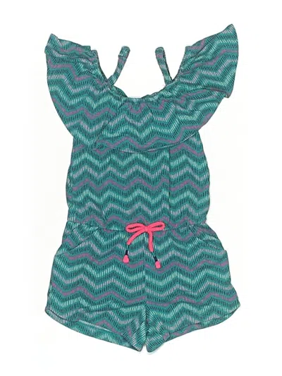 Pre-owned Cat & Jack Kids' Dress In Teal