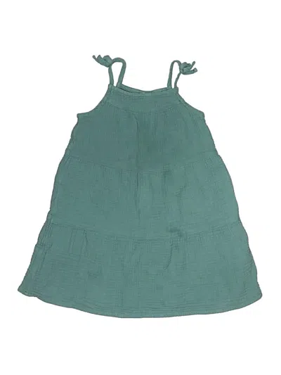 Pre-owned Cat & Jack Kids' Dress In Teal