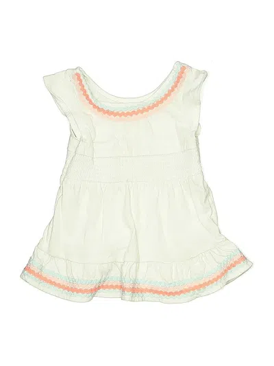 Pre-owned Cat & Jack Babies' Dress In White