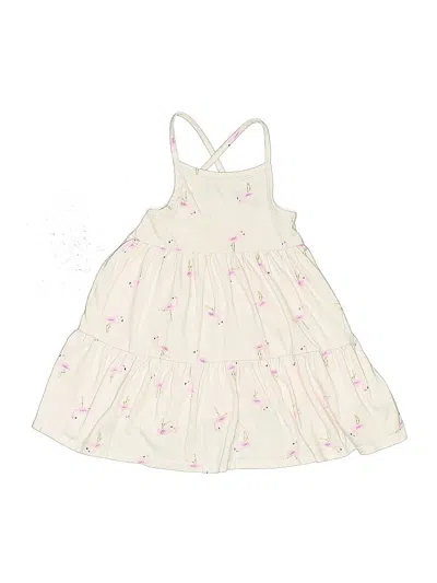 Pre-owned Cat & Jack Kids' Dress In White