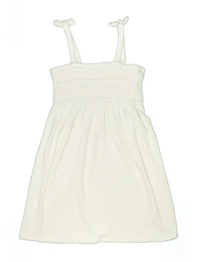 Pre-owned Cat & Jack Kids' Dress In White