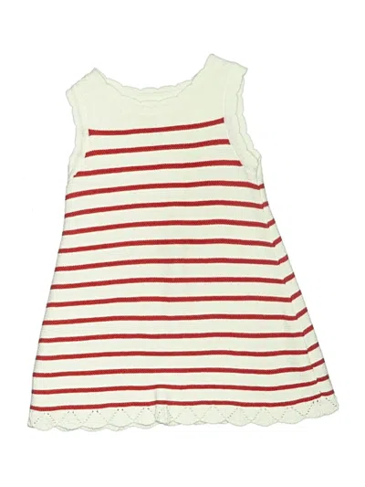 Pre-owned Cat & Jack Kids' Dress In White