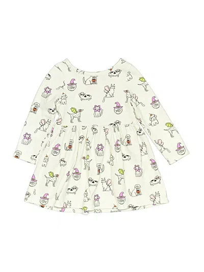 Pre-owned Cat & Jack Kids' Dress In White