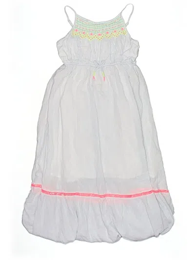 Pre-owned Cat & Jack Kids' Dress In White