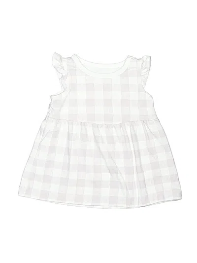 Pre-owned Cat & Jack Babies' Dress In White