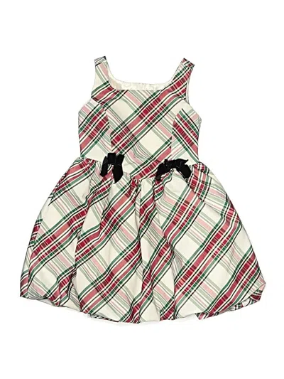 Pre-owned Cat & Jack Kids' Dress In White