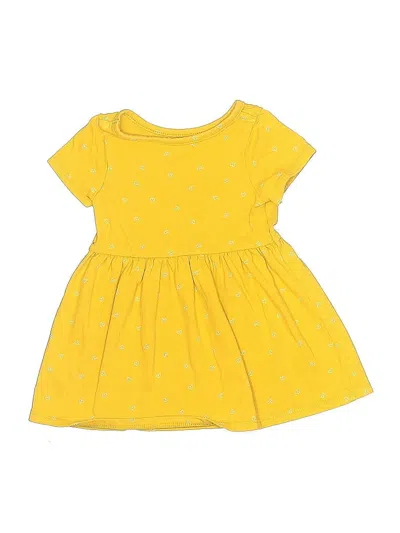 Pre-owned Cat & Jack Babies' Dress In Yellow