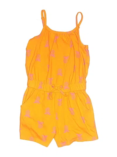 Pre-owned Cat & Jack Kids' Dress In Yellow