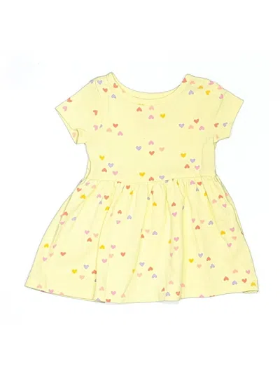 Pre-owned Cat & Jack Babies' Dress In Yellow