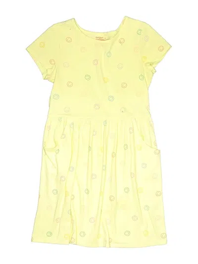 Pre-owned Cat & Jack Kids' Dress In Yellow