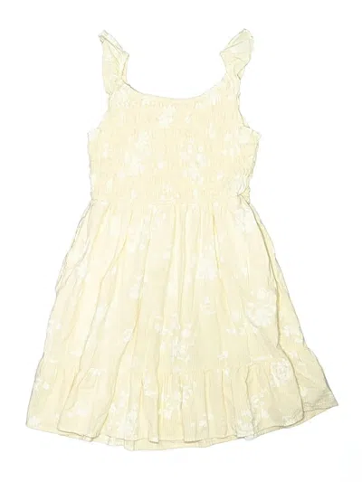 Pre-owned Cat & Jack Kids' Dress In Yellow