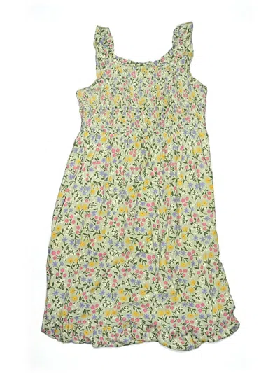 Pre-owned Cat & Jack Kids' Dress In Yellow
