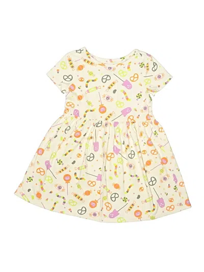 Pre-owned Cat & Jack Kids' Dress In Yellow