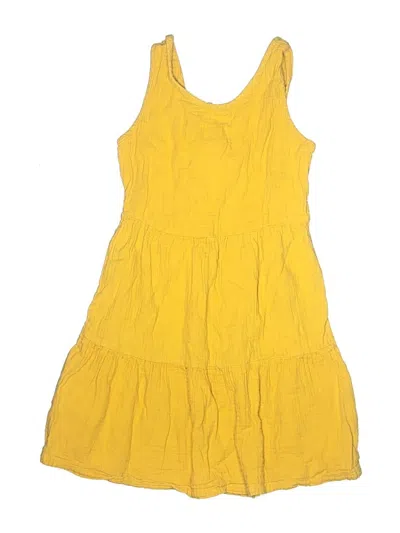 Pre-owned Cat & Jack Kids' Dress In Yellow