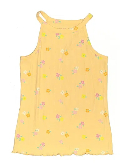 Pre-owned Cat & Jack Kids' Dress In Yellow