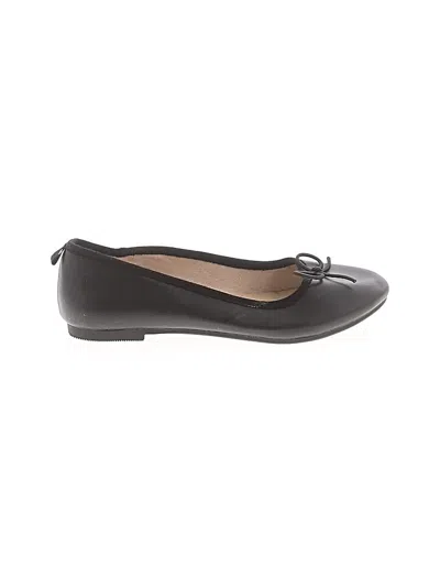 Pre-owned Cat & Jack Kids' Flats In Black