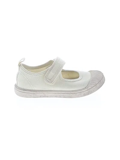 Pre-owned Cat & Jack Kids' Flats In Ivory