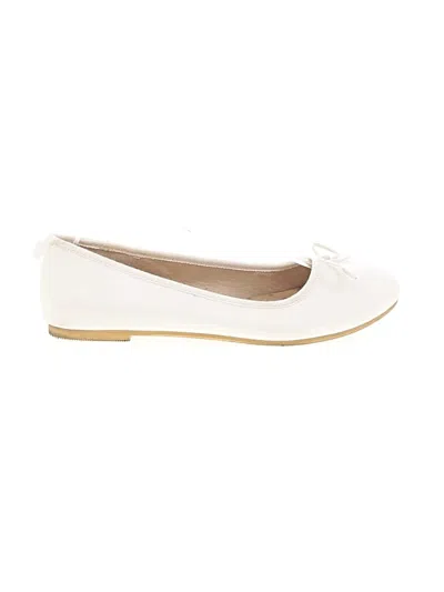 Pre-owned Cat & Jack Kids' Flats In Ivory