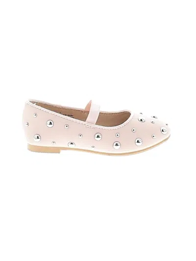 Pre-owned Cat & Jack Kids' Flats In Pink